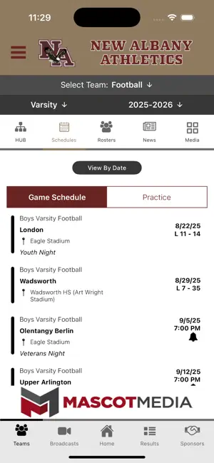 New Albany Athletics screenshot 4