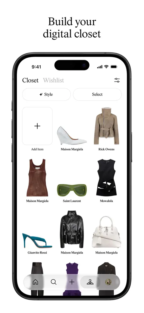 Doji digital closet