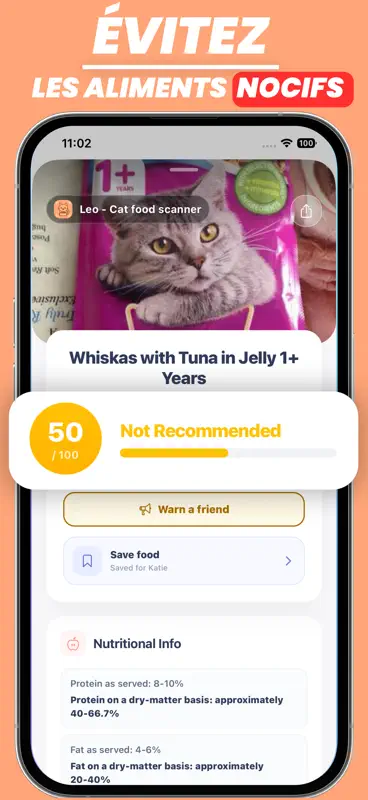 Cat Food Scanner - Leo screenshot 2 of 7