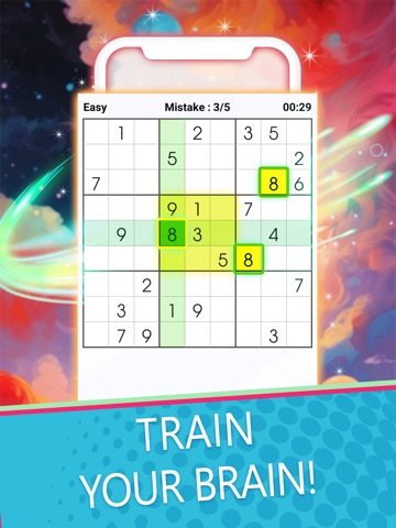 Sudoku Classic: Brain Puzzle iPad screenshot
