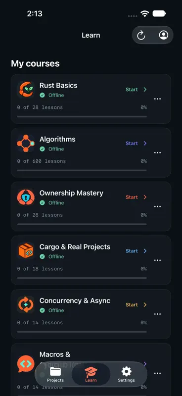 Crabrix: Rust Compiler screenshot 9 of 10