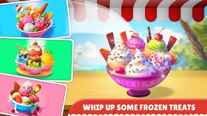 Cone Ice Cream Maker Food Game Screenshot
