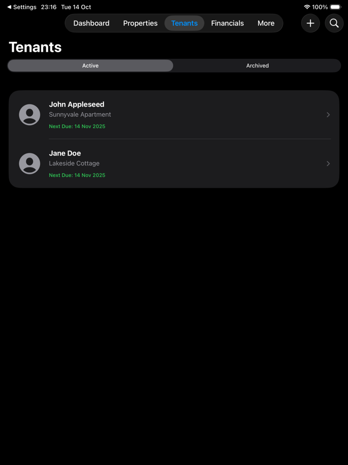 Property Rental Management