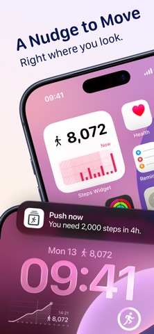 步数小组件：锁屏计步器与活动提醒 screenshot