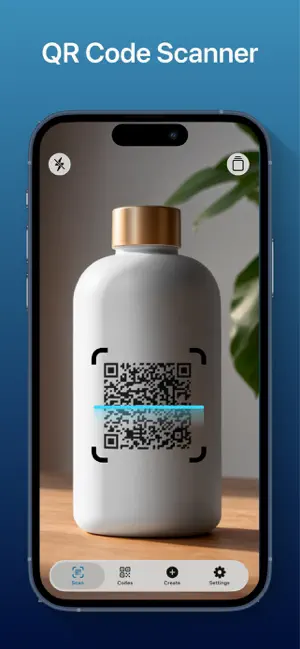 QR & Barcode Scanner: CodeScan screenshot 1