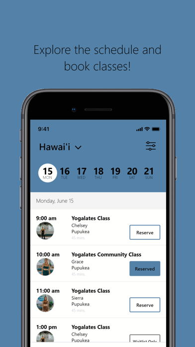 The Den Hawaii iPhone screenshot 3 - Health & Fitness app