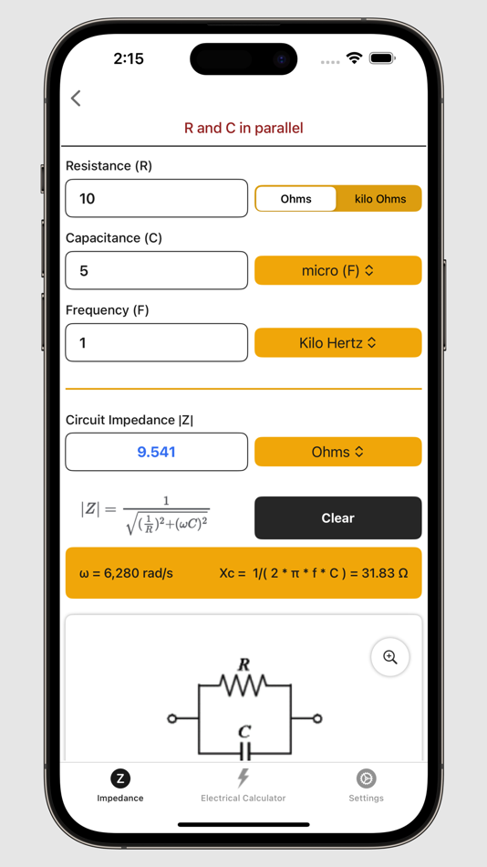 #7. Impedance Calculators (iOS) By: V PUGAZHENTHI