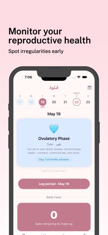 Flowa - Muslim Cycle Tracking Screenshot 4 of 5