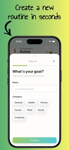 Rutinly: Habit Tracker Screenshot 3 of 5