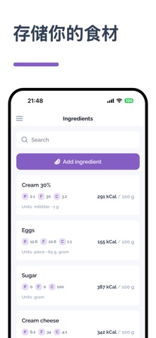 Foodarus - My recipes screenshot