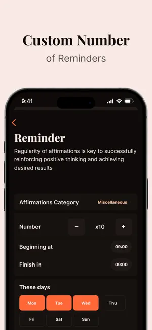 Words Of Affirmation: Mindset screenshot 3