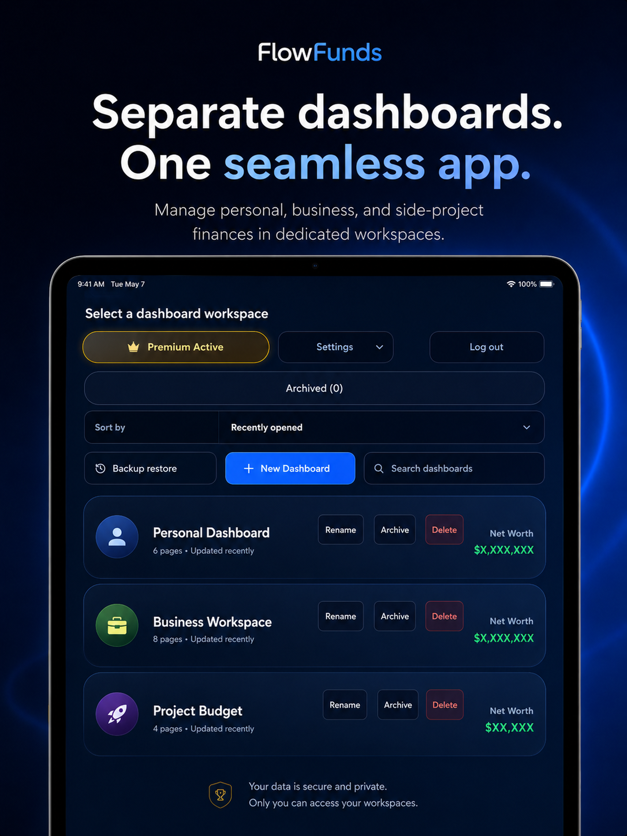 FlowFunds Finance Planner screenshot 11