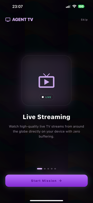 Agent TV – IPTV Player Screenshot 2 of 6