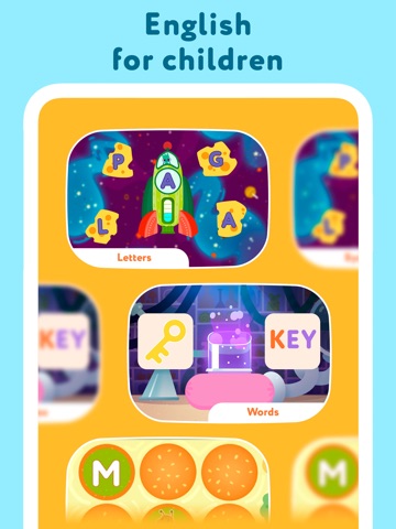 Kids Learning games: Math ABC iPad screenshot