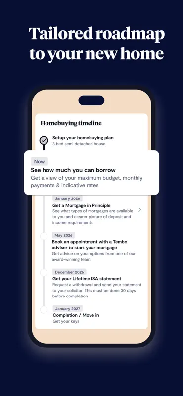 Tembo - Savings and mortgages screenshot 3 of 9
