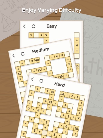 Math Cross Master iPad screenshot