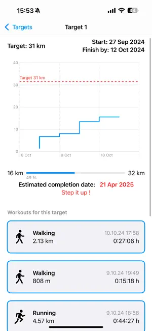 Track Target screenshot 2