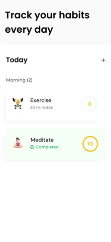Lasting Habits screenshot