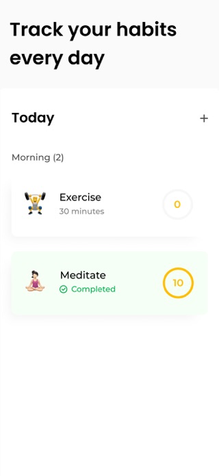 Lasting Habits Screenshot 1 of 4