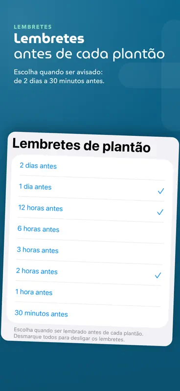 Plantãozinho: Plantão e Escala screenshot 8 of 9