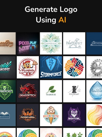 Logo Generator AI Logo Maker iPad screenshot