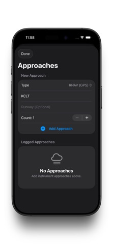 Squawk: Pro Pilot Logbook screenshot