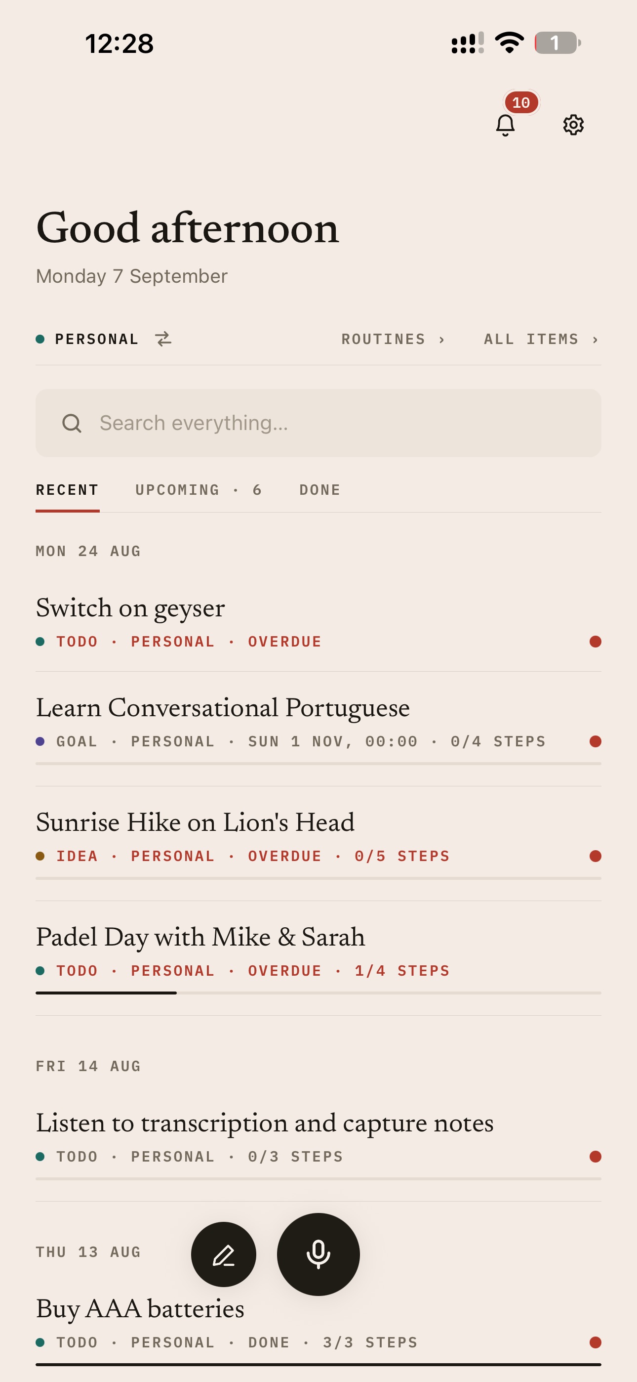 Screenshot 4 of Nodus: Say It, Plan It