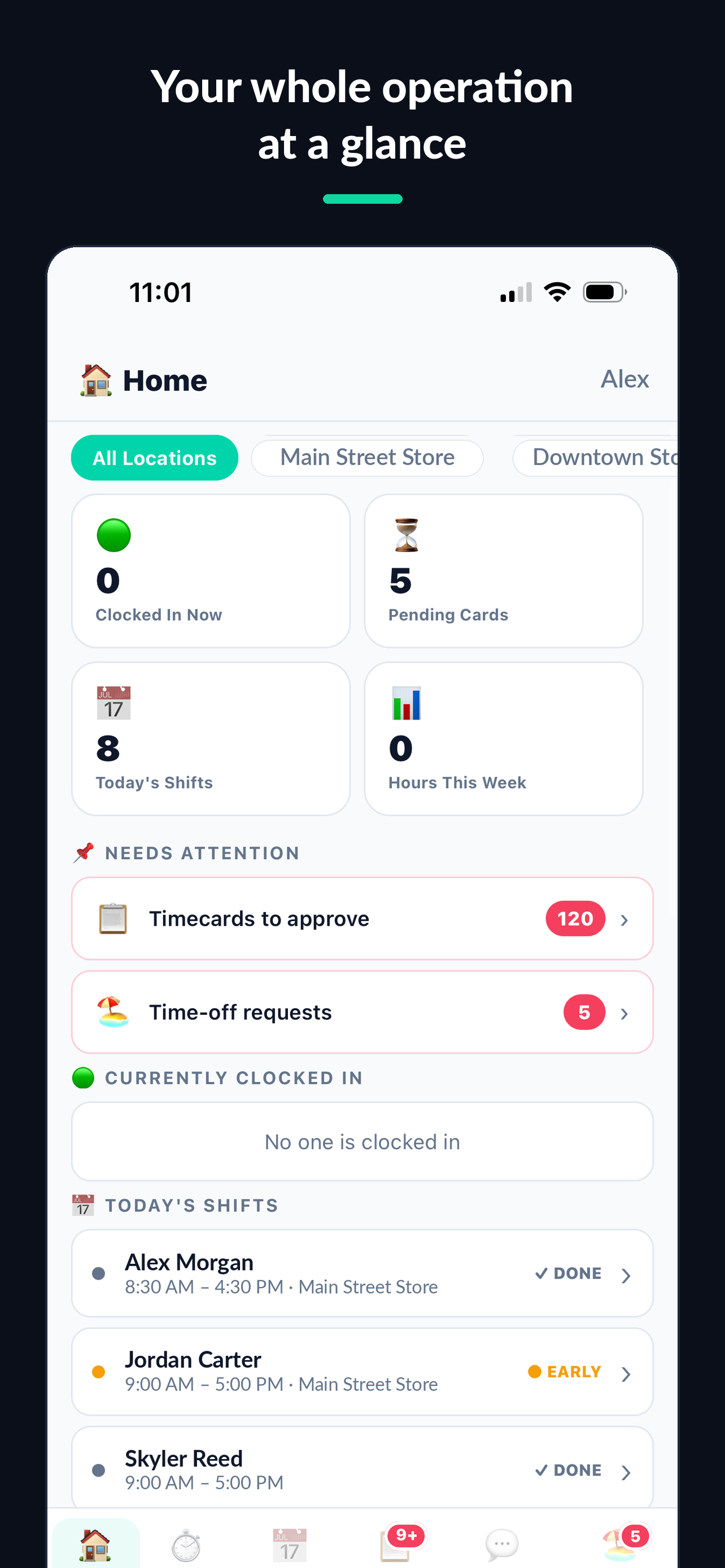 ClockWork Pro Workforce screenshot 3