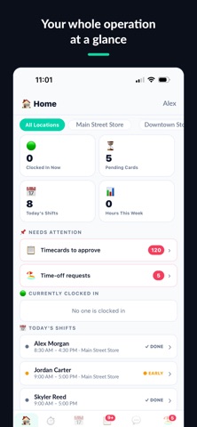 ClockWork Pro Workforce screenshot