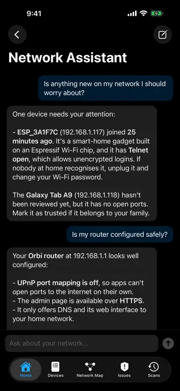 Crios ネットワークスキャナ&マップ screenshot 6 of 10