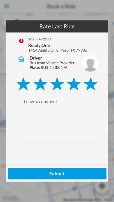Sun Metro OnDemand Screenshot