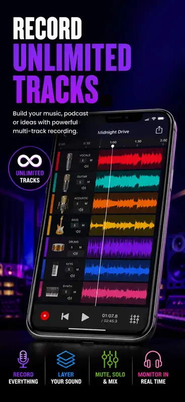 MicSwap MultiTrack: Mix Studio screenshot 2 of 6