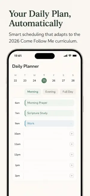 Come Follow Me:Daily Scheduler screenshot 2