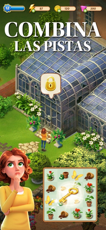 Merge Mansion: Puzzle y Story screenshot 3