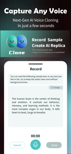 Voice Genius - AI Parody screenshot 3