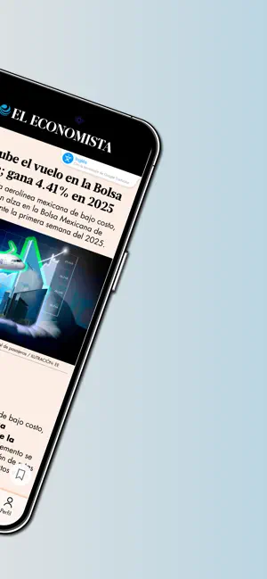 El Economista iPhone screenshot 2