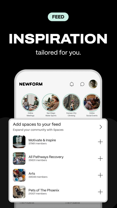 NewForm: Recovery & Wellbeing iPhone screenshot 6 - Lifestyle app