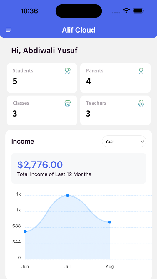 #2. Alif Cloud (iOS) 由: Duraan Ali