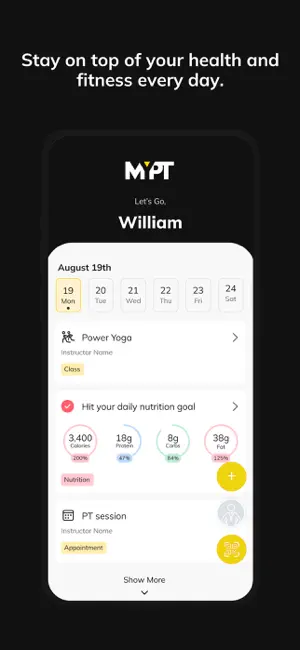 MyPT Coaching screenshot 2