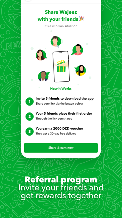 Wajeez: Food delivery and more Screenshot