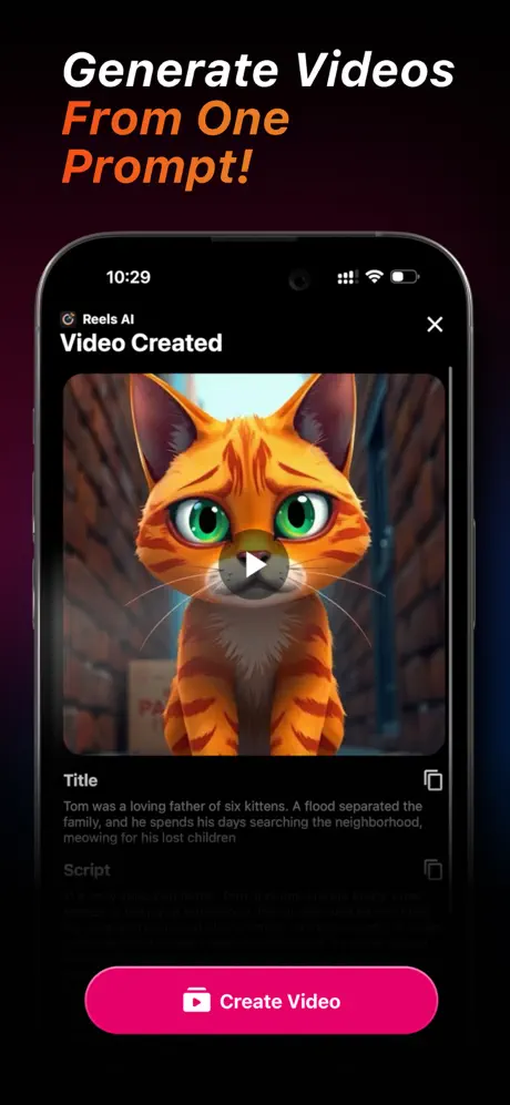 AutoAIReels Screen 3