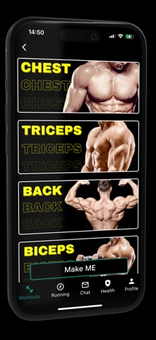 MAKE ME Fitness screenshot