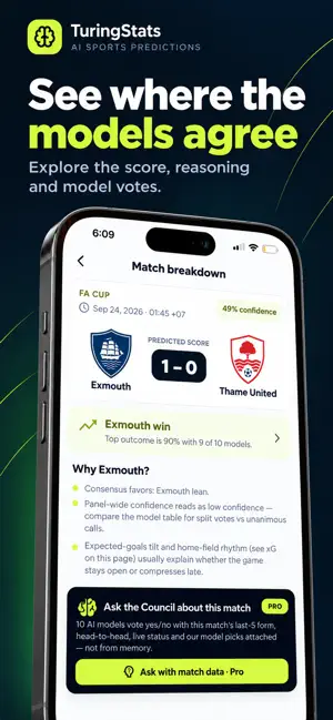 TuringStats: AI Football Picks screenshot 2