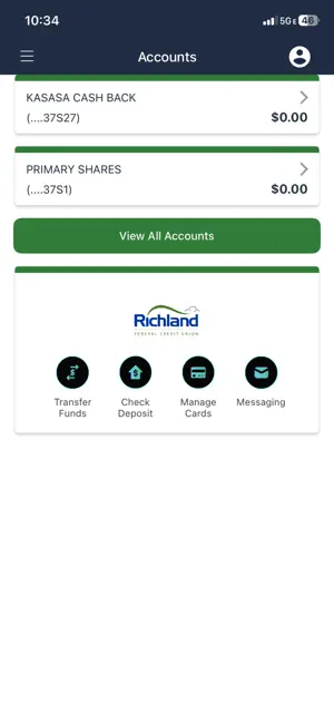 Richland Federal Credit Union screenshot 2