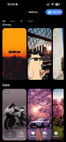 Wallmix iPhone screenshot 3
