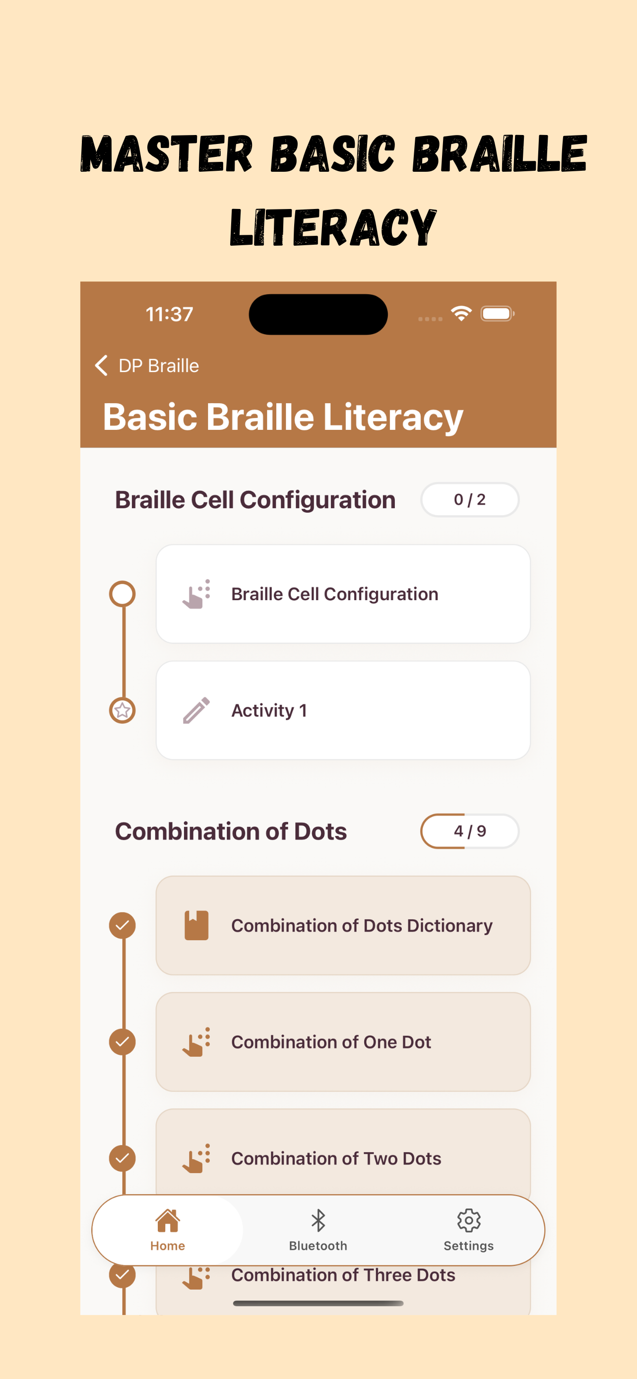 DP Braille screenshot 2