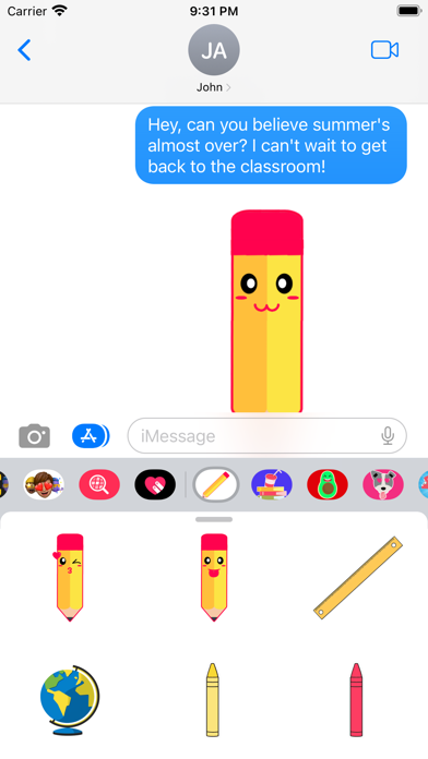 Classroom Study Life Stickers Screenshot