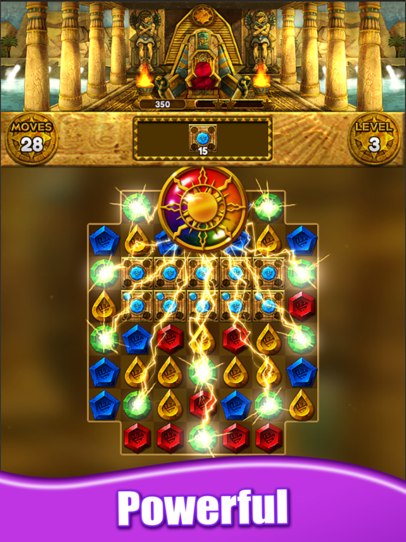 Screenshot #6 pour Jewel Queen: Puzzle Match 3