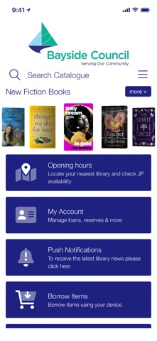 Bayside Library NSW App Screenshot 1 of 6