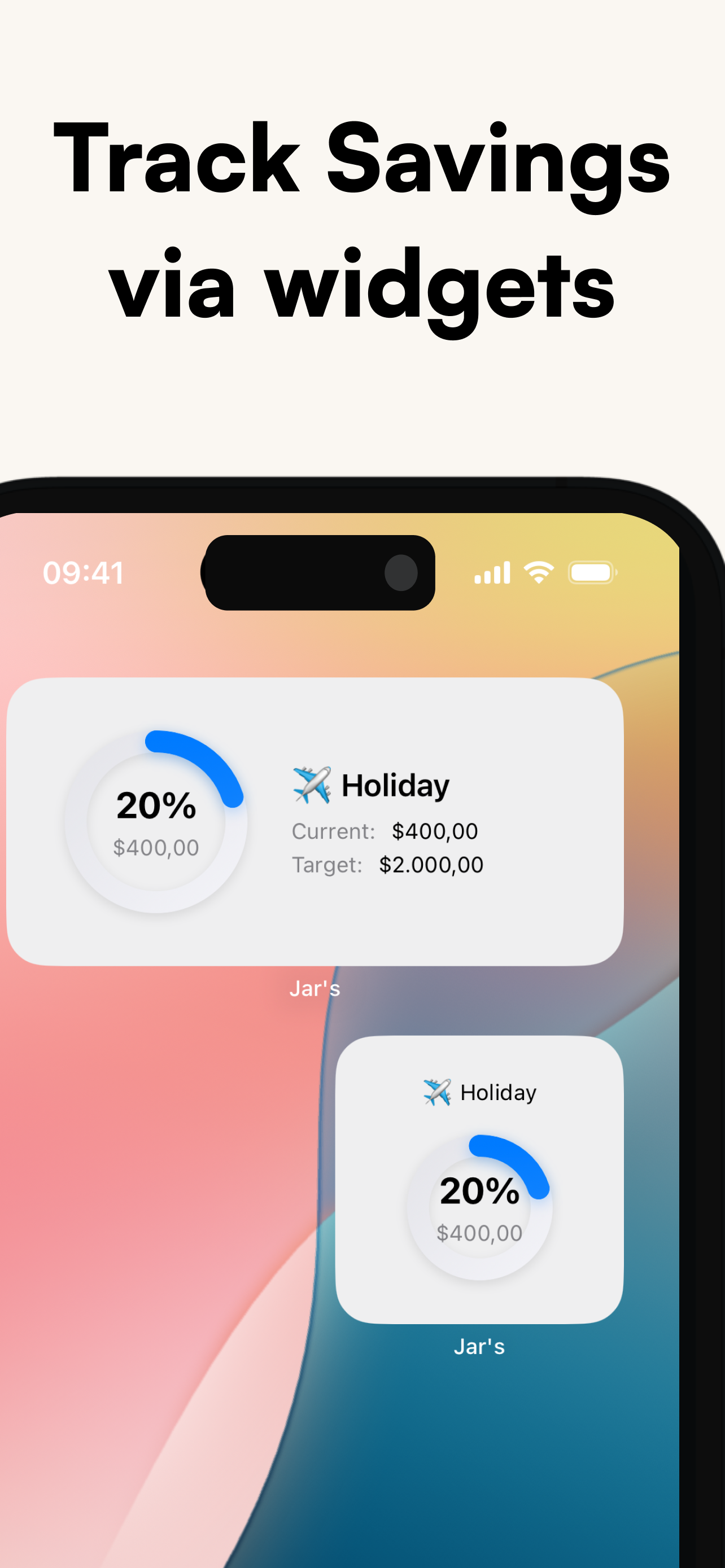 Jar - Savings Goal Tracker